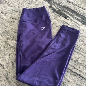 Purple Seamless Gymshark Leggings